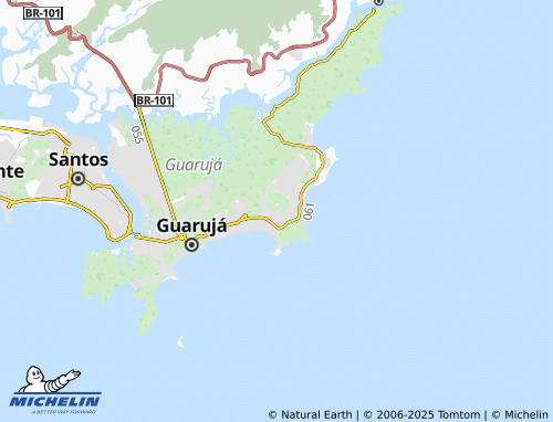 Carte MICHELIN Mar E Céu - ViaMichelin