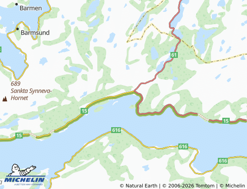 Mappa MICHELIN Bryggja - ViaMichelin
