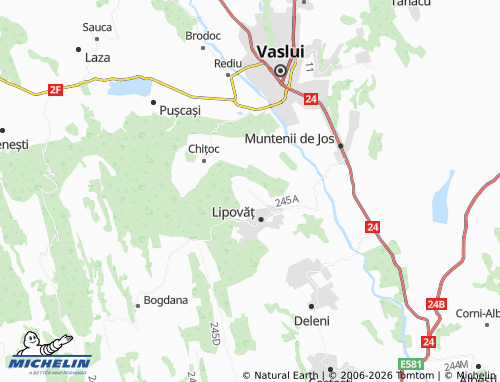 Mappa MICHELIN Corbu - ViaMichelin