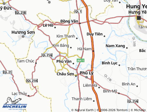Mapa MICHELIN Kim Bình - ViaMichelin