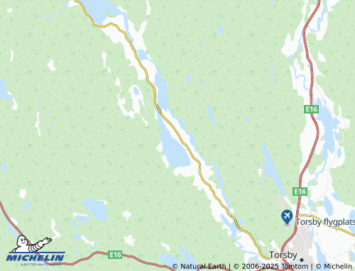 MICHELIN Ganterud map - ViaMichelin
