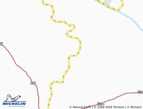 Mappa MICHELIN Djimbé - ViaMichelin
