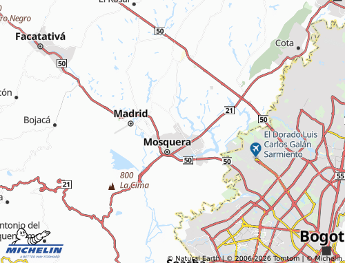 Carte MICHELIN Sietetrojes - ViaMichelin