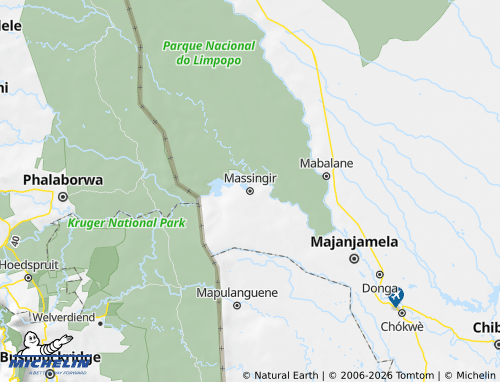 Mappa MICHELIN Massingir - ViaMichelin