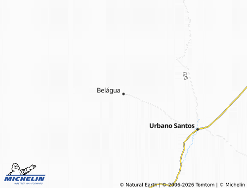 Mapa MICHELIN Belágua - ViaMichelin