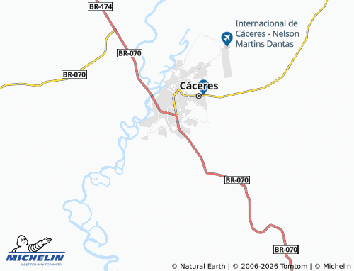 Mapa MICHELIN Santo Antônio - ViaMichelin