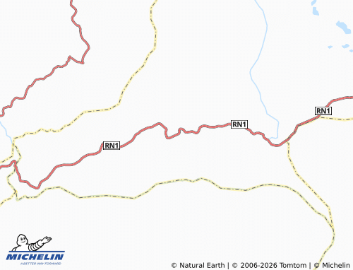 Mapa MICHELIN Kamba-Mvula - ViaMichelin