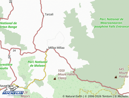 MICHELIN Ellinjaa map - ViaMichelin