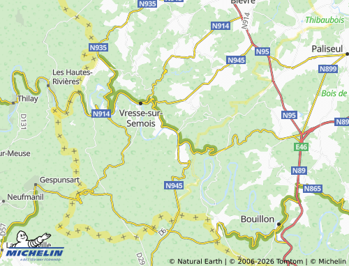 Mappa MICHELIN Mouzaive - ViaMichelin