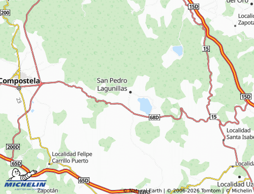 MICHELIN Lázaro Cárdenas map - ViaMichelin
