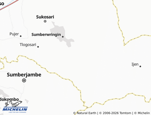 MICHELIN-Landkarte Tegal Jati - ViaMichelin