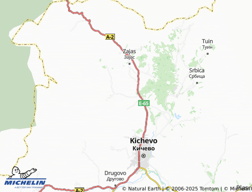 MICHELIN Greshnica map - ViaMichelin