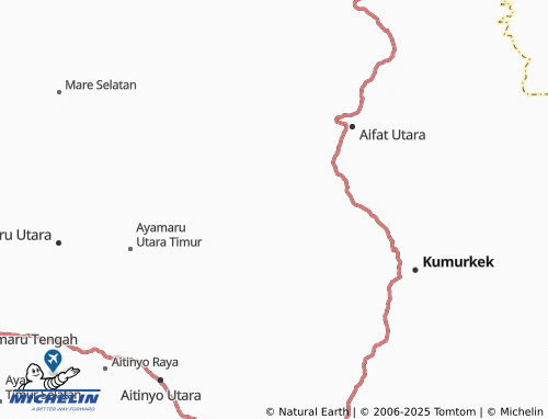 MICHELIN Kocuas map - ViaMichelin