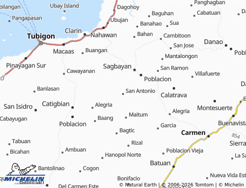 Mappa MICHELIN San Antonio - ViaMichelin