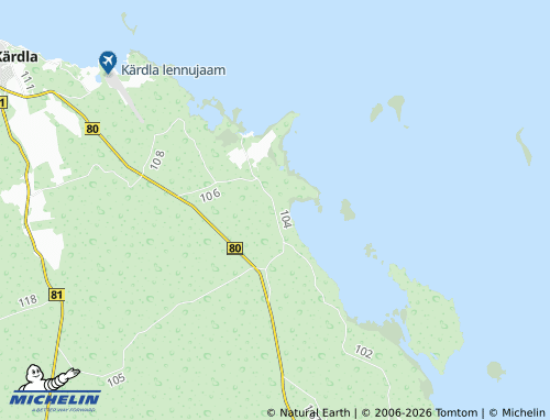 MICHELIN-Landkarte Kuri - ViaMichelin