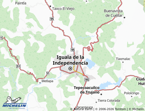 MICHELIN-Landkarte Monte Sinaí - ViaMichelin