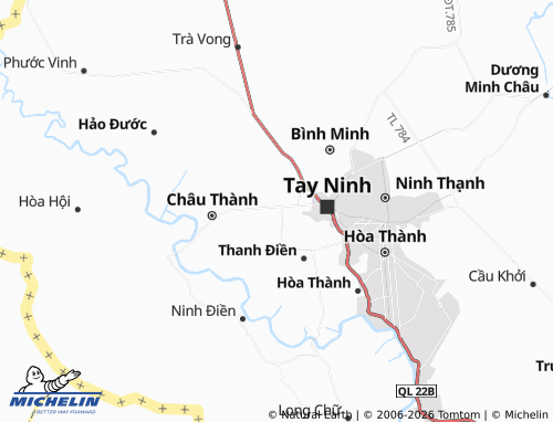Mapa MICHELIN Thái Bình - ViaMichelin