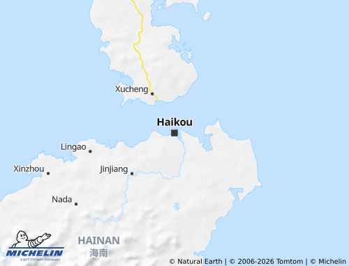Mappa MICHELIN Hainan - ViaMichelin