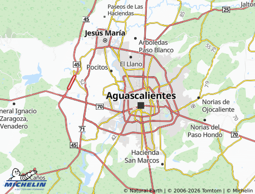 Mapa MICHELIN La Concordia - ViaMichelin