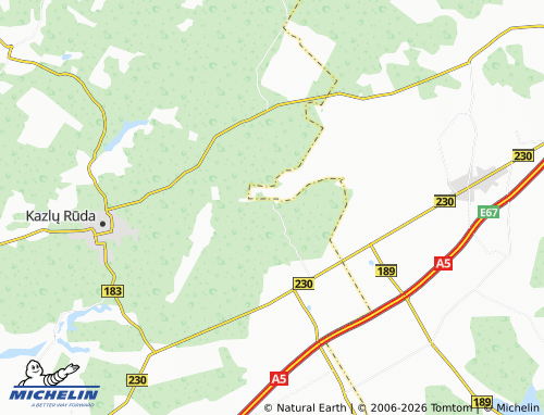 MICHELIN Jūrė map - ViaMichelin