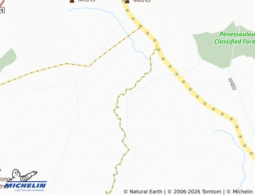 Mapa MICHELIN Adjeide - ViaMichelin
