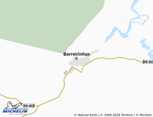 MICHELIN-Landkarte Barreirinhas - ViaMichelin