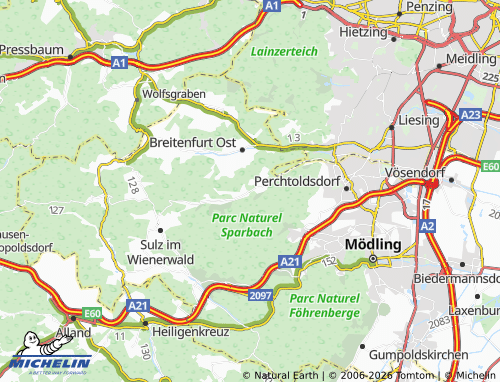 Mapa MICHELIN Kaltenleutgeben - ViaMichelin