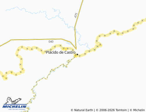 MICHELIN Montevideo Puerto Evo map - ViaMichelin