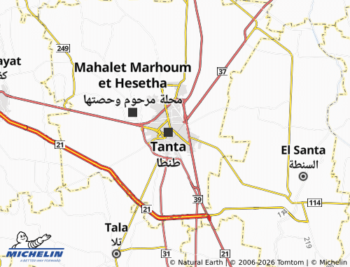 Carte MICHELIN Muhammad Mujahid - ViaMichelin
