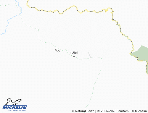MICHELIN Bélel map - ViaMichelin