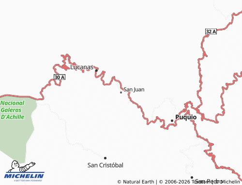 MICHELIN-Landkarte San Juan - ViaMichelin