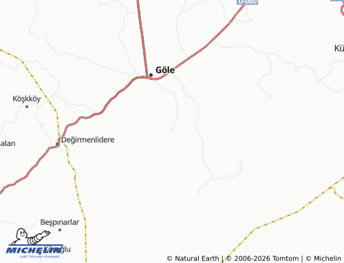 Mappa MICHELIN Çalıdere - ViaMichelin