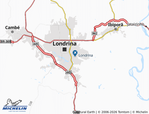 Mapa MICHELIN Aeroporto - ViaMichelin
