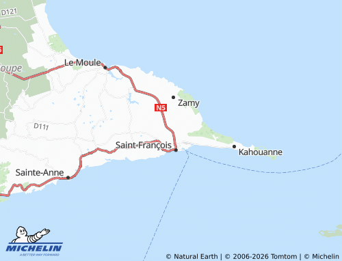MICHELIN Desvarieux map - ViaMichelin