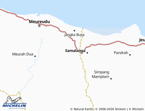 MICHELIN Blang Miroe map - ViaMichelin