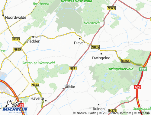 MICHELIN Wittelte map - ViaMichelin
