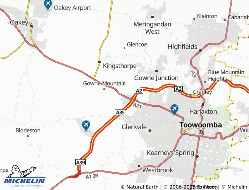 MICHELIN Charlton map - ViaMichelin