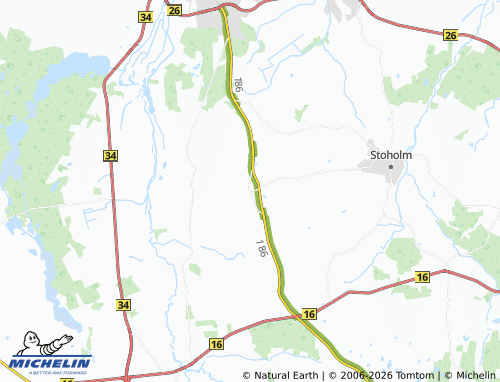 Mappa MICHELIN Kjeldbjerg - ViaMichelin