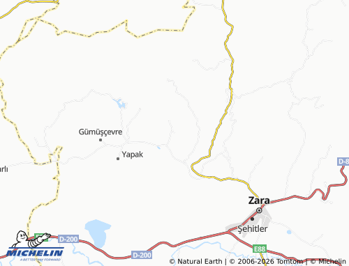 MICHELIN Kavasbaşı map - ViaMichelin
