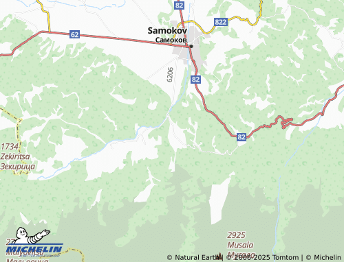 MICHELIN Beli Iskar map - ViaMichelin