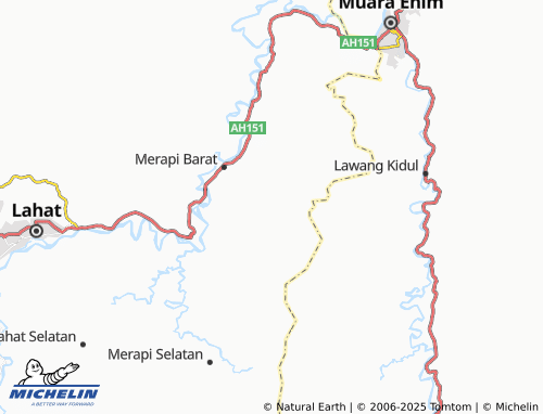 MICHELIN Muara Maung map - ViaMichelin