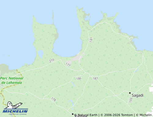 Mappa MICHELIN Võsu - ViaMichelin