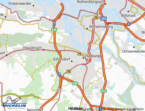 Mapa MICHELIN Heimfeld - ViaMichelin