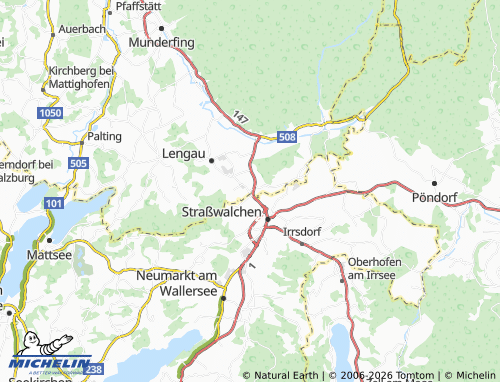 Mapa MICHELIN Wimpassing - ViaMichelin