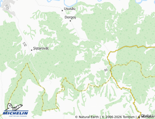 Mappa MICHELIN Pătârș - ViaMichelin