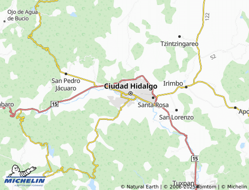 MICHELIN Insurgentes map - ViaMichelin
