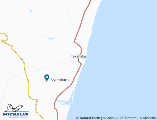 Mappa MICHELIN Takanabe - ViaMichelin