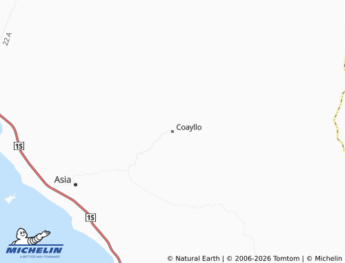 MICHELIN Coayllo map - ViaMichelin