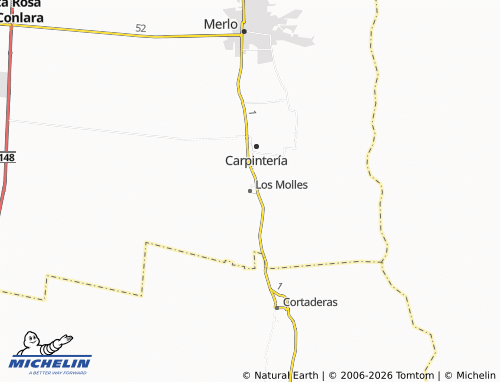 Mappa MICHELIN Los Molles - ViaMichelin