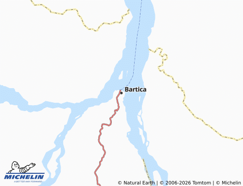 MICHELIN-Landkarte Bartica - ViaMichelin
